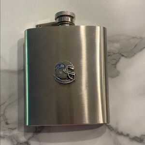 Seattle Seahawks Stainless Steel Flask
